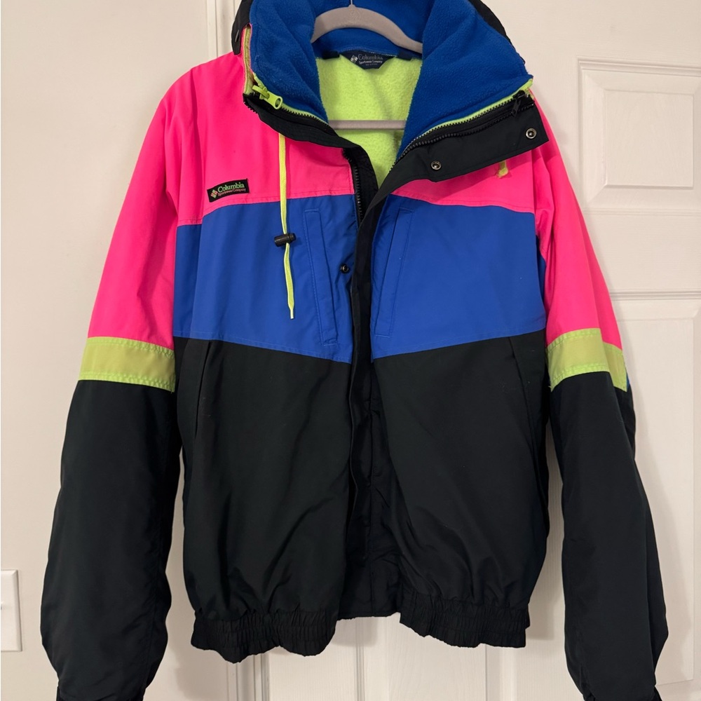 Columbia Wizbang 80’s Neon Ski Jacket - Vintage from Vail, CO